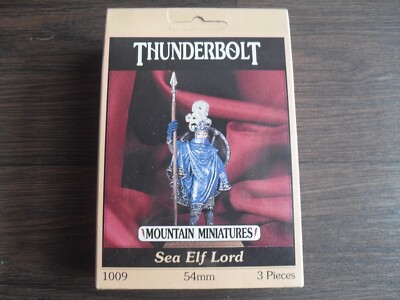 Thunderbold Sea Elf Lord, Metallfigur Bausatz 54 mm NEU + OVP