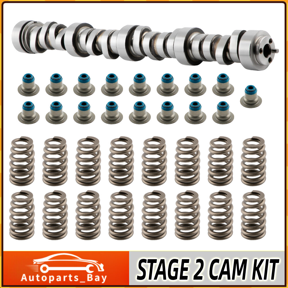 High-Performance Camshaft Kit with Springs & Seals for Silverado LS 4.8 5.3 6.0 6.2 Engines