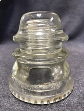 Hemingray 42 Antique Glass Insulator Made In USA Vintage