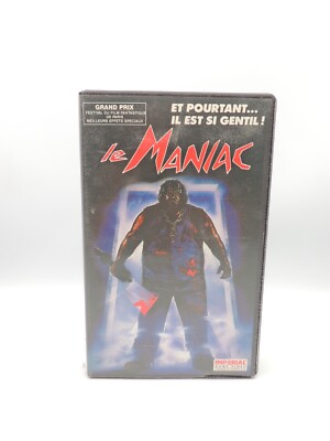 VHS Horror - Der Wahnsinnige - Imperial Home Video - Film Videokassette VF