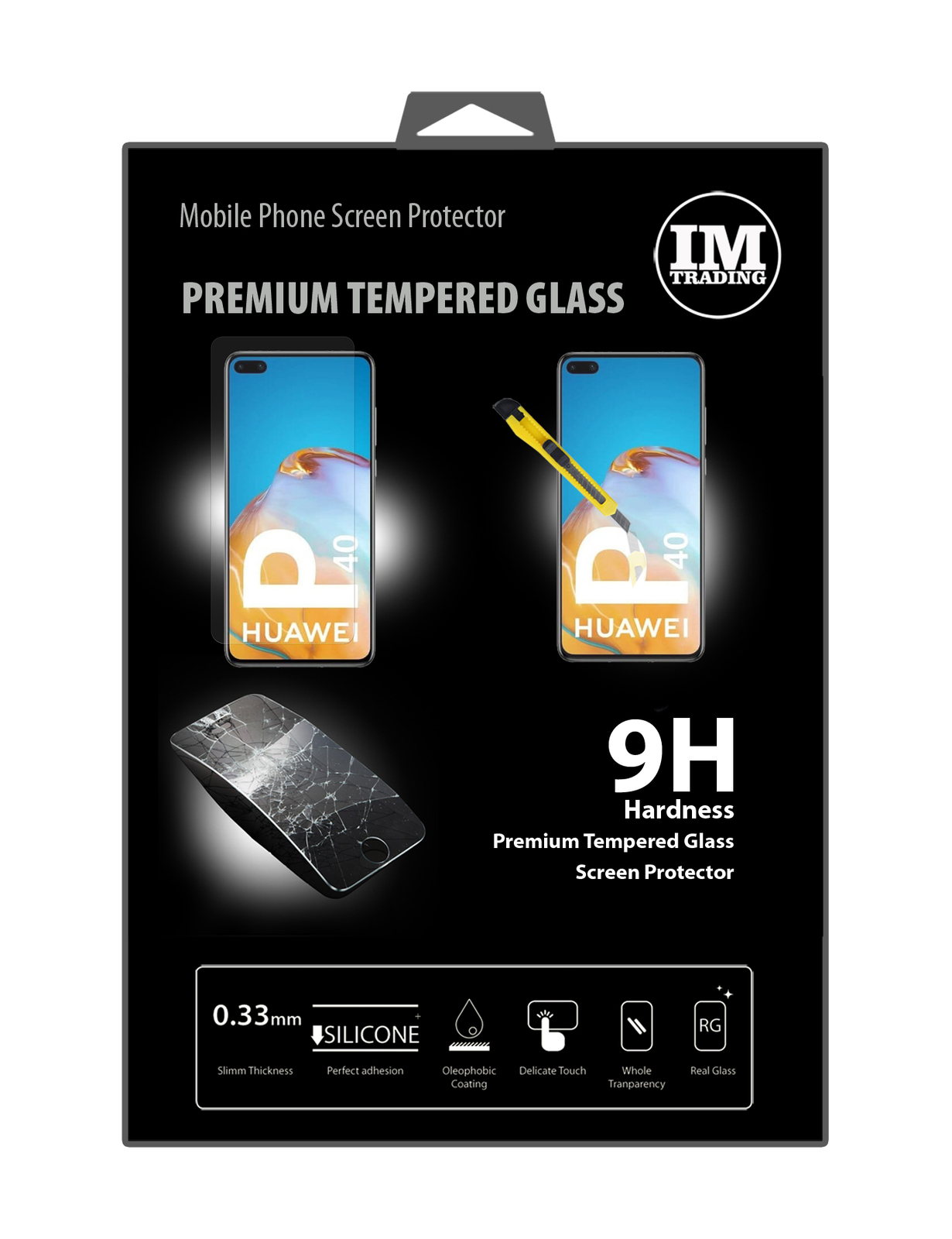 Дисплей SCHUTZGLAS стеклянный дисплей Schutzfolie Folie 9H для HUAWEI P40