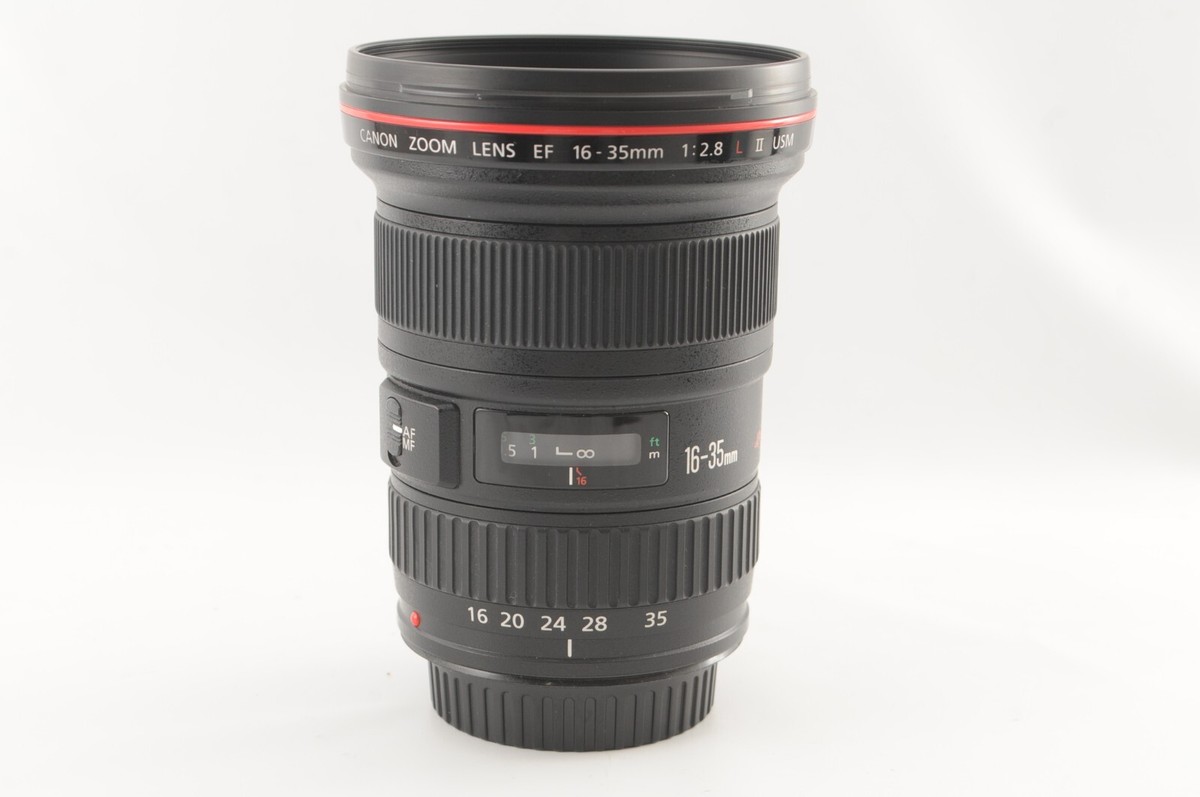 Near Mint in Box] Canon EF 16-35mm f/2.8 L II USM Lens w/ Hood