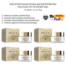 Helia-D Cell Concept Firming and Anti-Wrinkle Day Face Cream 45+ / 50ml x 4