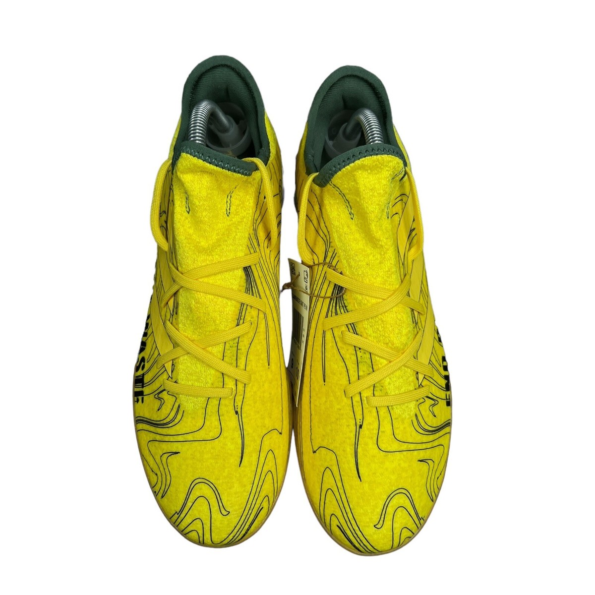 Adidas Gamemode Knit PB Yellow Green Gum Indoor Soccer Shoes  display picture 1