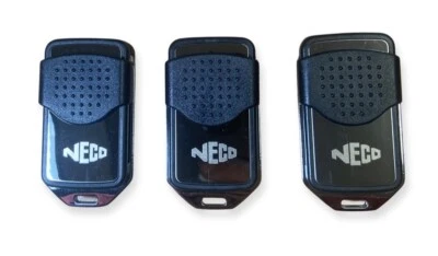 Neco euro version 1 Roller Shutter Garage Door Remote Control fob x3