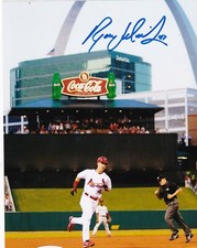 RYAN LUDWICK  ST. LOUIS CARDINALS   ACTION SIGNED 8x10