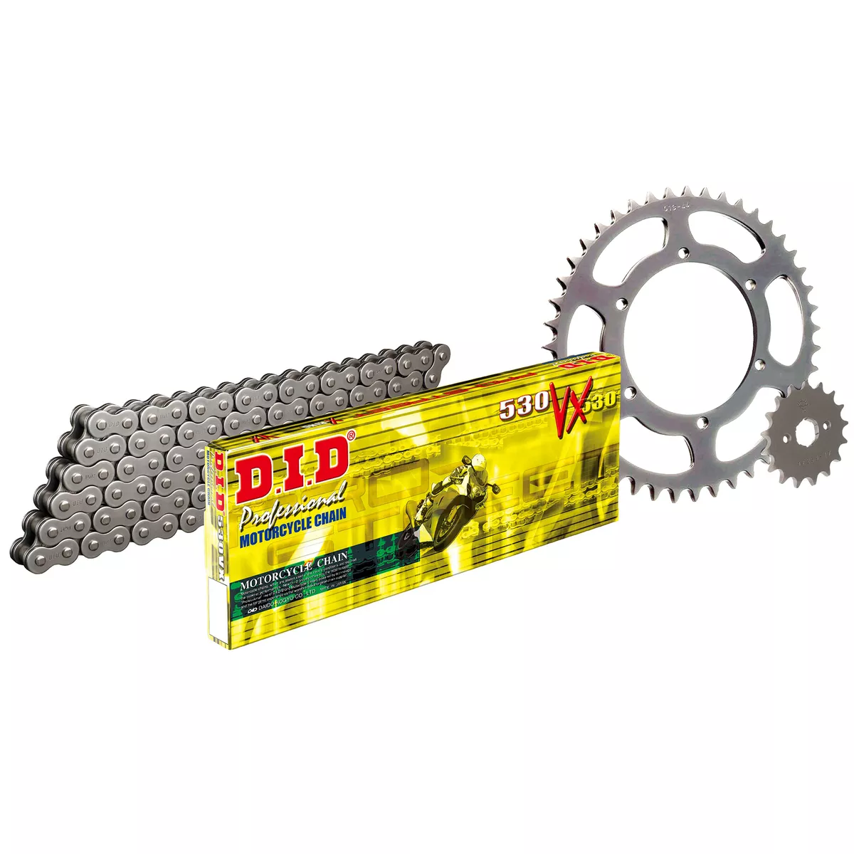 DID Chain Sprocket Kit Suitable for Honda CB600 F9 Hornet 2009