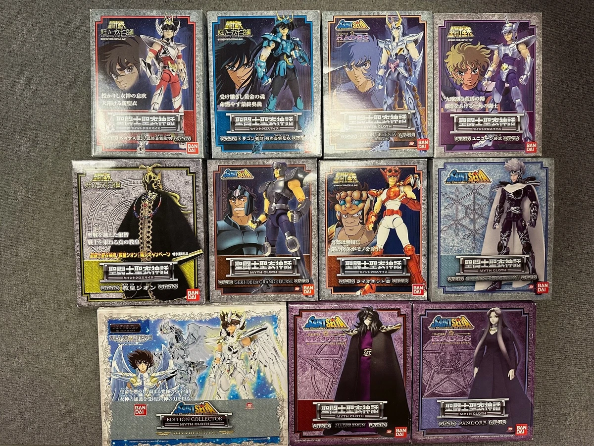 Figurine Chevalier Du Zodiaque Collector Lot Saint Seiya Myth Cloth 25 figurines Chevaliers du Zodiaque | eBay