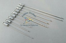 Liposuction Luer Lock Cannula Set of 9 Pieces Liposuction COSMETIC SURGERY