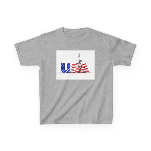 Patriotic Kids Tee, USA T-Shirt, Childrens Independence Day Shirt, 4th of July - Picture 30 of 93
