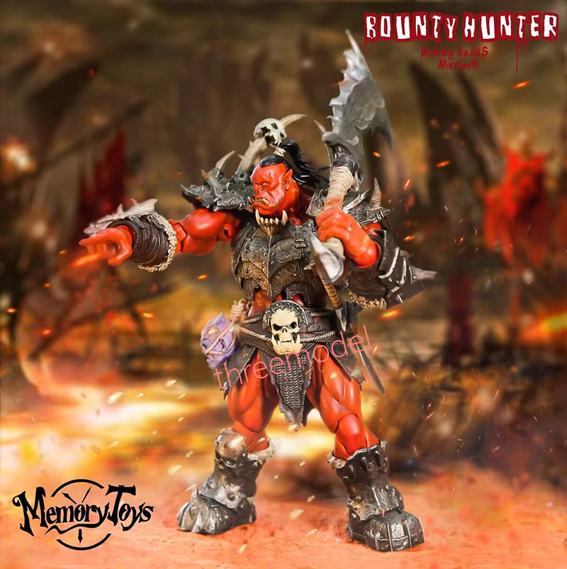 Memory Toys Bounty Hunter Bloody Hands Morlock 8'' Action Figure