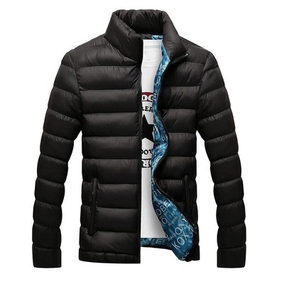 New Winter Jackets Parka Warm Outwear Slim Mens Coats Casual