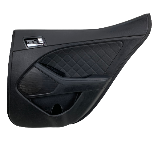 OEM 2014 2015 Kia Optima Rear Right Door Panel Trim Black Quilted
