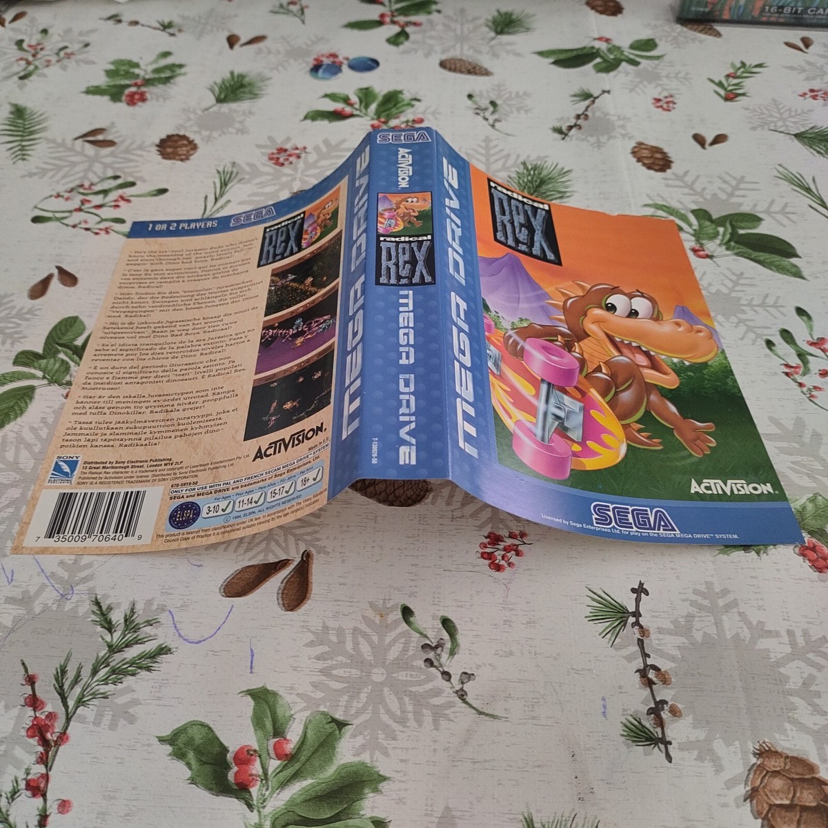 Radical Rex – SEGA Megadrive – Cartouche PAL – Très Bon état – 1994