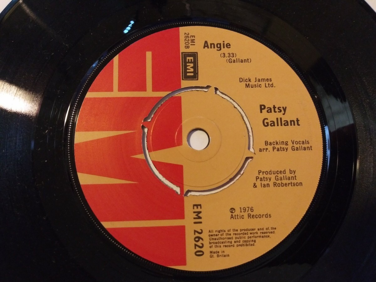 Patsy Gallant ‎– From New York To L.A. VG++ Original UK 45 RPM EMI