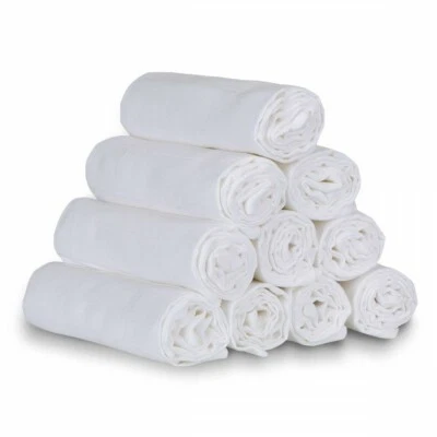 WELT DER TRÄUME 20 Stoffwindeln Stoffwindel Spucktücher Mullwindeln Spucktuch Baumwolle_80x80 cm