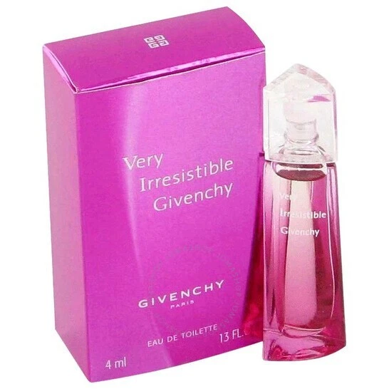 VERY IRRESISTIBLE by Givenchy 0.13 oz / 4 ml EDT Splash Mini Women NEW IN  BOX