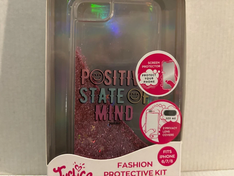 NUEVO Kit de protección de moda Justice Positive State of Mind para iPhone 6/7/8 Foto 3 de 4
