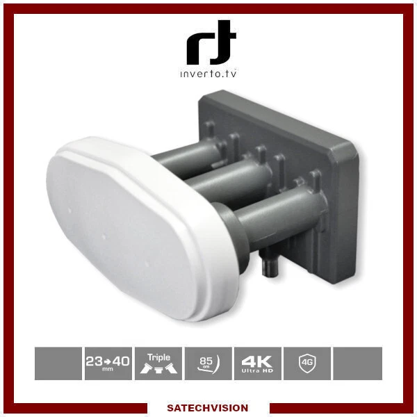 Inverto Monoblock Single triplefeed