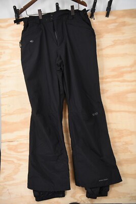 Columbia Convert Snow Pants Mens L Black Waterproof Omnitech