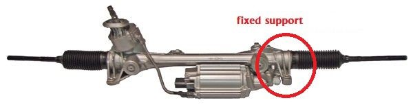 Crémaillère de direction LIZARTE Haute Précision Hydraulique pour Audi Berline