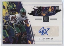 2023 Chronicles Draft Picks Impeccable Canvas Creations Tyjae Spears Auto 0rd2