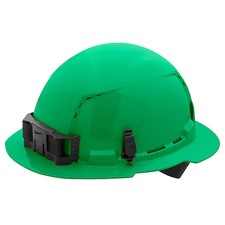 Milwaukee Tool 48-73-1207 Bolt Green Full Brim Vented Hard Hat W/4Pt Ratcheting