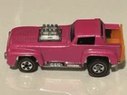 Vintage - Hot Wheels - Redline - SHORT ORDER - Mattel - 1973 - Enamel PINK Car