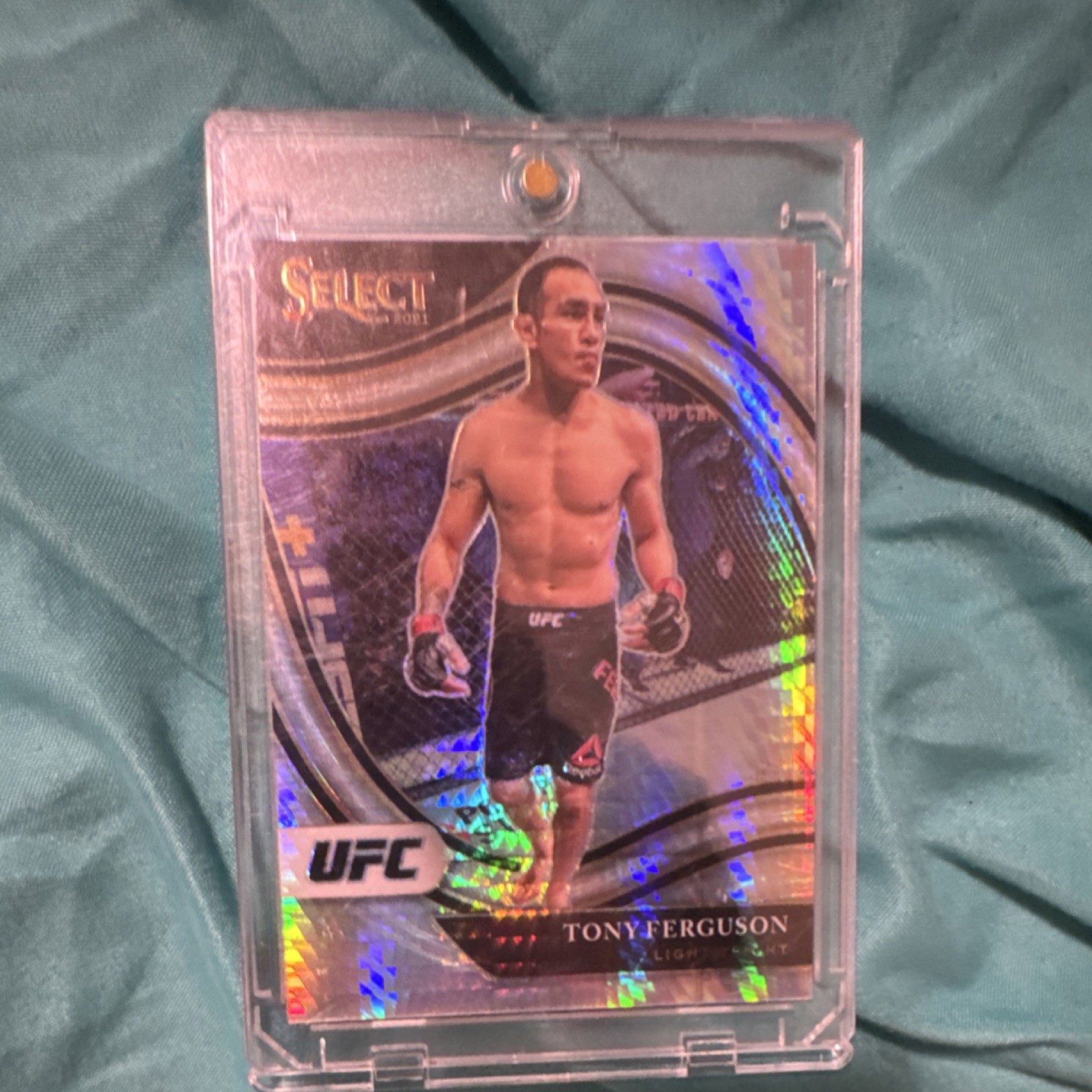 2021 Panini Select UFC Octagonside Tony Ferguson #297 Lucky Envelopes /8 MMA