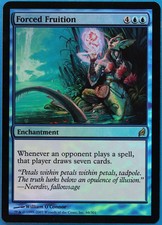 Forced Fruition FOIL Lorwyn NM Blue Rare MAGIC MTG CARD (ID# 510710) ABUGames