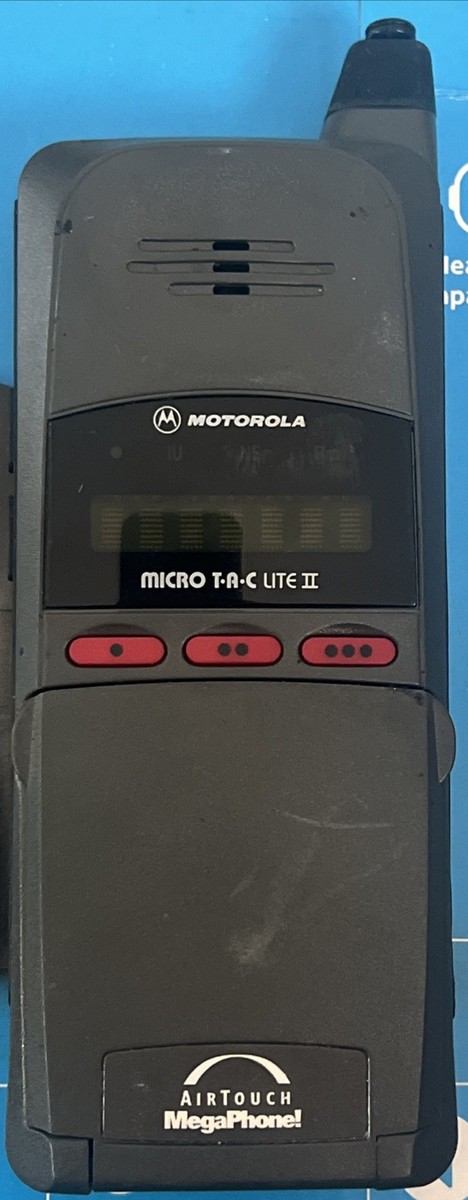 Motorola Micro Tac II 携帯電話本体 Motorola Micro T.A.C Lite 2, Vintage, Military, Rare, MegaPhone