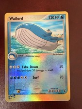 Pokemon Wailord 14/109 Reverse Holo EX Ruby & Sapphire 2003 e-Reader LP