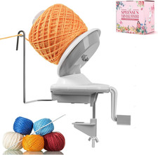 Yarn Winder, Yarn Spinner, 3.5 OZ Easy-To-Install and Efficiently Yarn Ball Wind