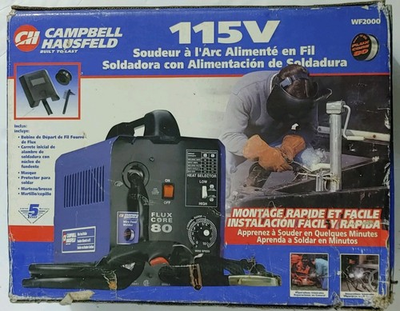#ad Campbell Hausfeld 115V Wire Feed Welder $150.00