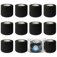 12Pcs Tattoo Grip Tape Tattoo Machine Gun Wrap Athletic Tattoo Grip Cover Self A
