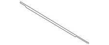 Genuine Nissan Belt Molding 80821-jb100 Genuine Nissan Belt Molding 80821-jb100