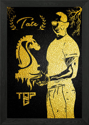 Andrew Tate Zitate TopG gerahmtes Wandbild Poster Leinwanddruck Bild