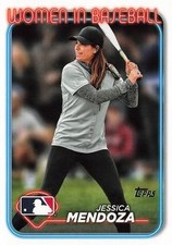 2024 Topps #WIB-2 Jessica Mendoza Women in Baseball