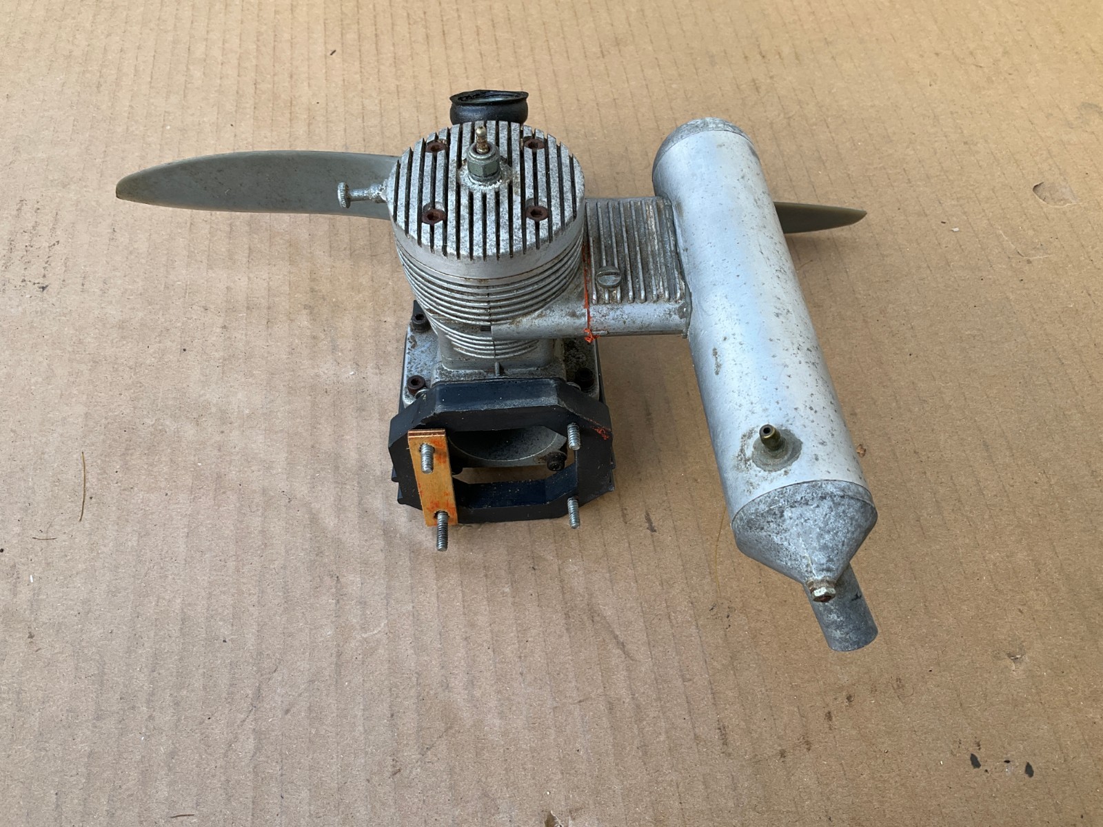 Used K&B RC Airplane Motor Model 65 with Muffler