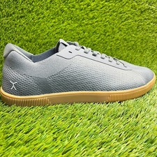 Flux Footwear Adapt Trainer Gray Gum Mens Size 11.5 Athletic Knit Shoes Sneakers