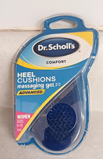 Dr. Scholl's Massaging Gel ADVANCED HEEL CUSHIONS 1 Pair Women's 6-10