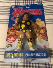 2025 WWE SUPERSTARS DUSTY RHODES -BLUE BACKING-NEW IN ORIGINAL SEALED PACKAGE