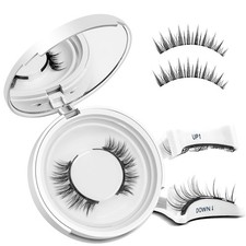 Magnetic Eyelashes With Applicator Repeat Usage Strong Lightweight Easy To Use