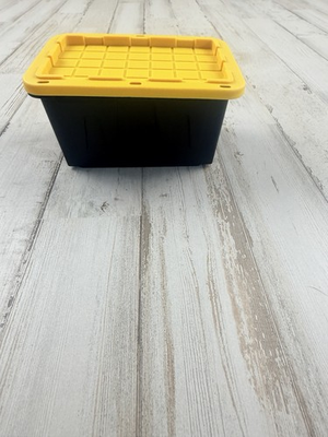 #ad Lowe#x27;s Teeny Tiny Tote Mini Commander Storage Container With Lid NEW $3.00