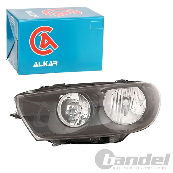 Alkar H7/H7 Scheinwerfer Schwarz Links Passend FüR VW Scirocco | 2741119-image