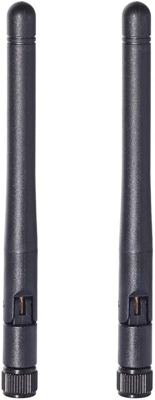 Dual Band WiFi 2.4GHz 5GHz 5.8GHz 3dBi MIMO RP-SMA Male Bluetooth Antenna 2-P...