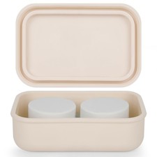 Leak Proof Travel Soap Case,Large Silicone Travel Soap Holder