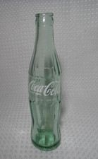 Vintage 1969 Coca Cola Coke Fulton Kentucky Green Glass Bottle 10oz Hobbleskirt