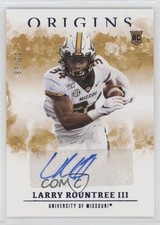 2021 Panini Chronicles Draft Picks Blue 55/99 Larry Rountree III Auto 05gv