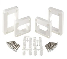 Fiberon SENTRY Rail Brackets 4PK (2 SETS) w/ Hardware 435553 - BRAND NEW